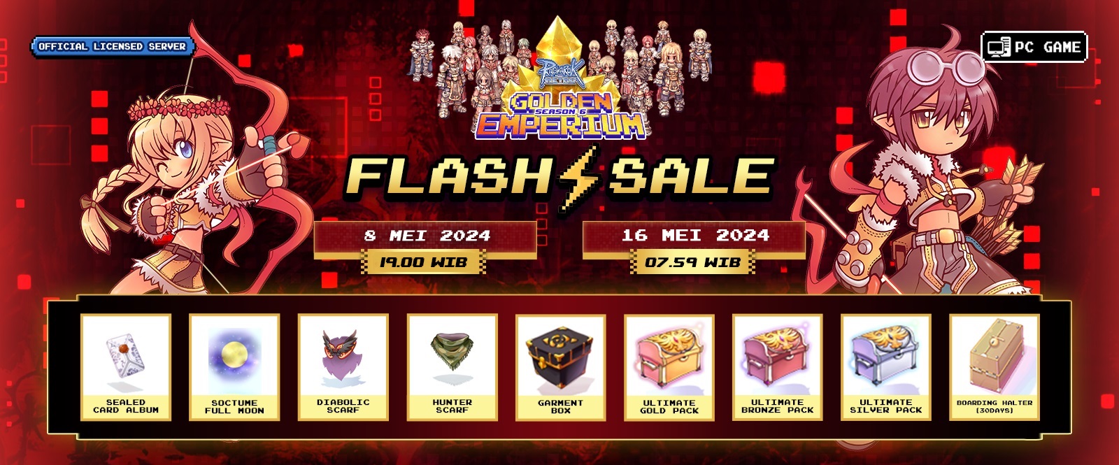 Ragnarok Retro Flash Sale Golden Emperium Season 6